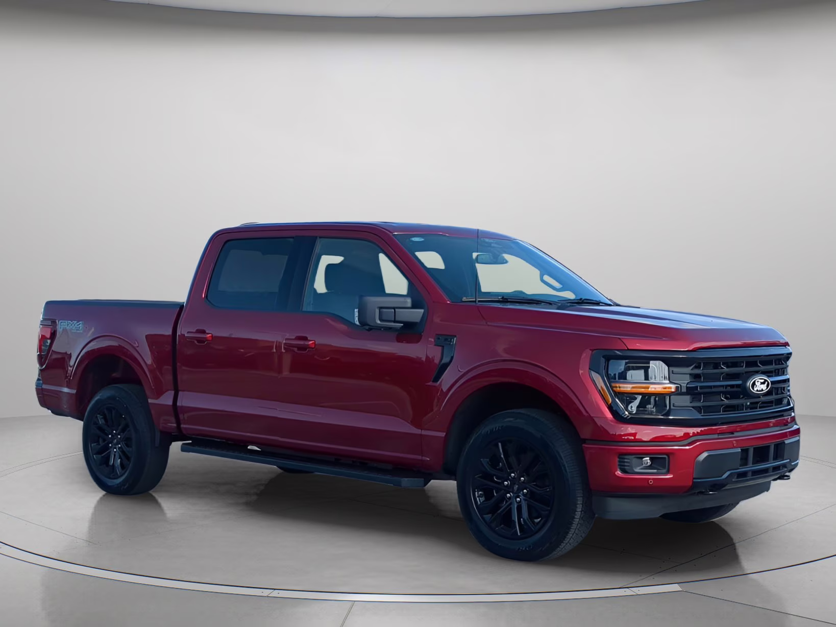 2026 Ruby Red Metallic Tinted Clearcoat Ford F-150 XLT Crew Cab Pickup 4X4 Truck