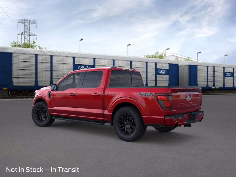 2026 Ruby Red Metallic Tinted Clearcoat Ford F-150 XLT Crew Cab Pickup 4X4 Truck