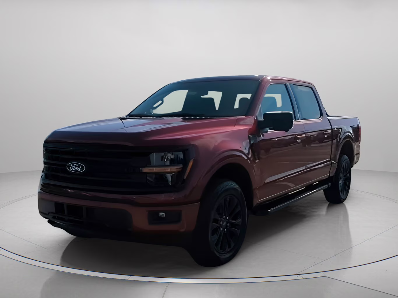 2026 Ruby Red Metallic Tinted Clearcoat Ford F-150 XLT Crew Cab Pickup 4X4 Truck