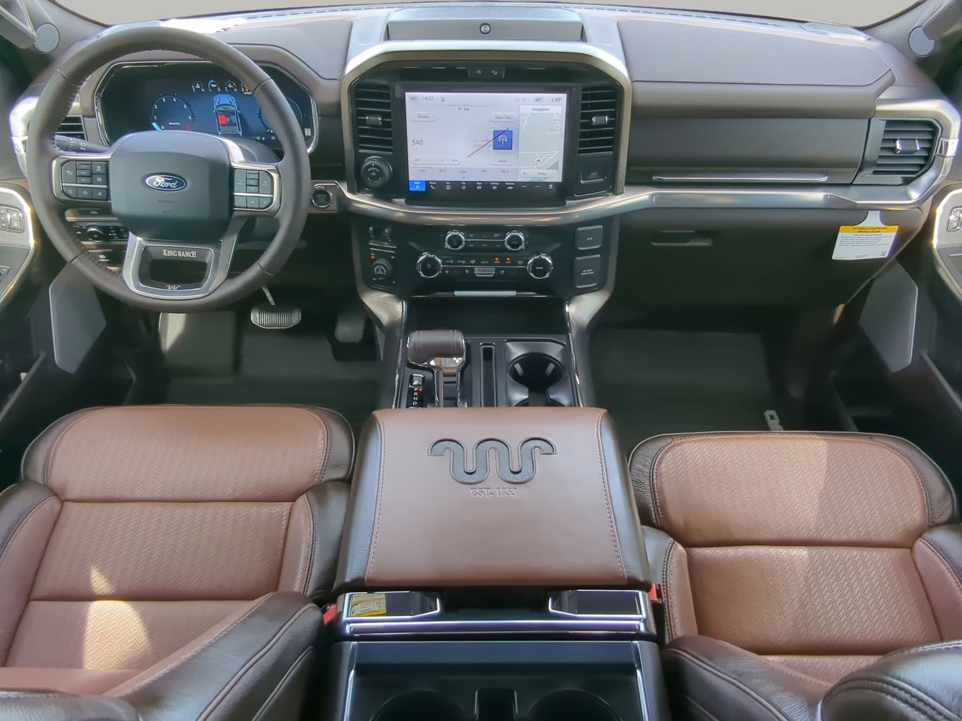 2026 Antimatter Blue Metallic Ford F-150 King Ranch Crew Cab Pickup 4X4 Truck