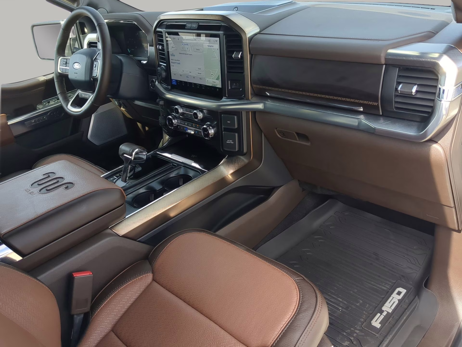 2026 Star White Metallic Tri-Coat Ford F-150 King Ranch Crew Cab Pickup 4X4 Truck