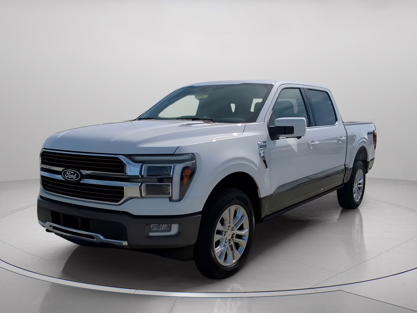 2026 Star White Metallic Tri-Coat Ford F-150 King Ranch Crew Cab Pickup 4X4 Truck