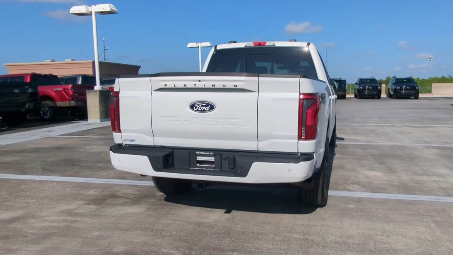 2026 Star White Metallic Tri-Coat Ford F-150 Platinum Crew Cab Pickup 4X4 Truck