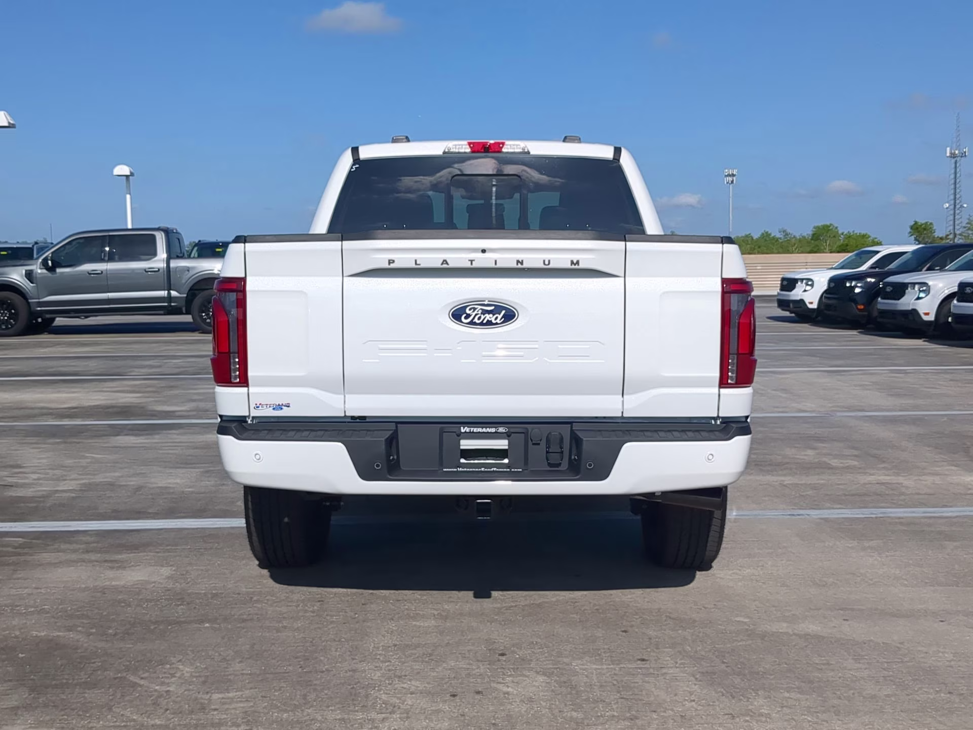2026 Star White Metallic Tri-Coat Ford F-150 Platinum Crew Cab Pickup 4X4 Truck