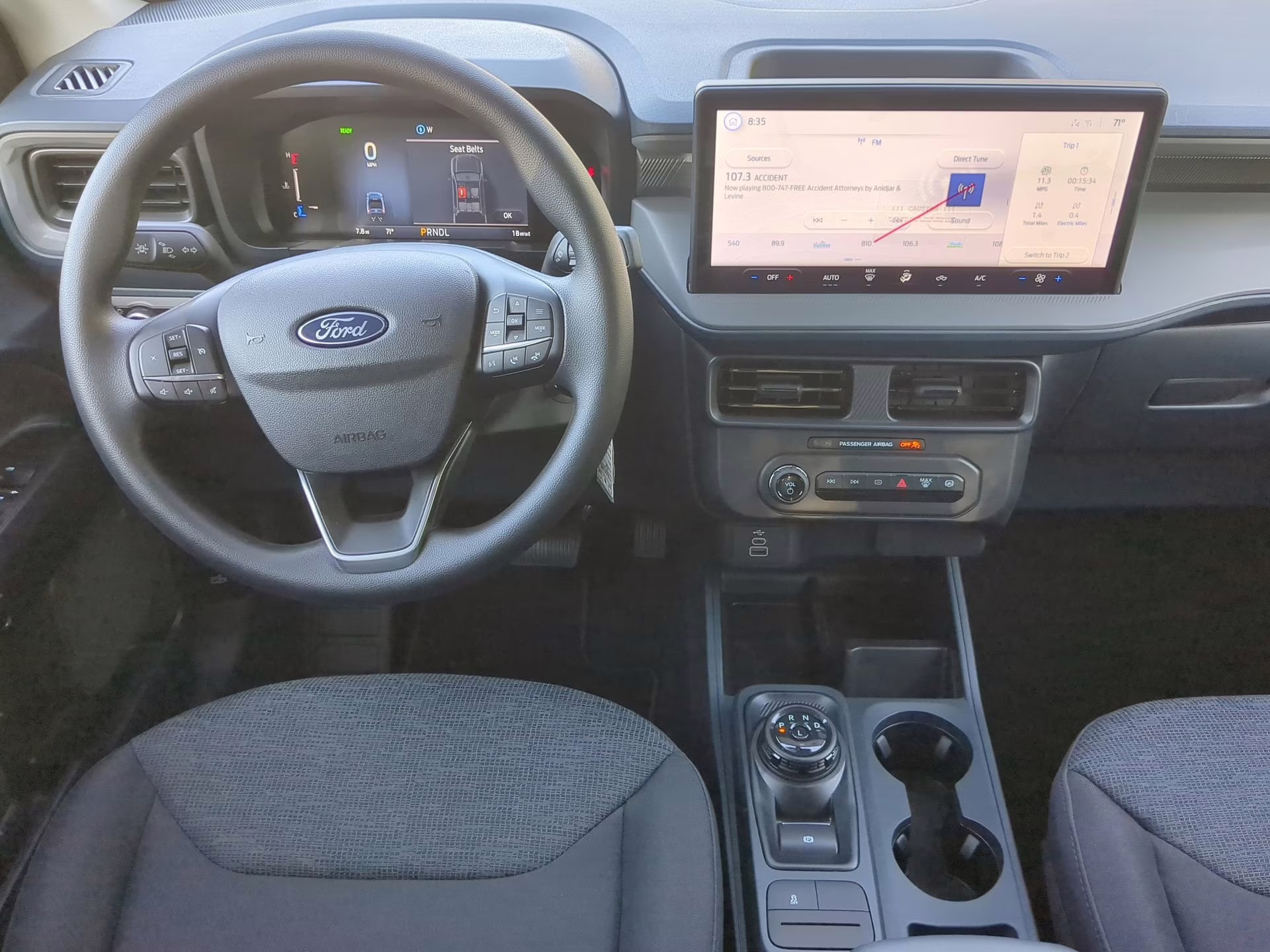 2026 Carbonized Gray Metallic Ford Maverick XL Crew Cab Pickup FWD Truck