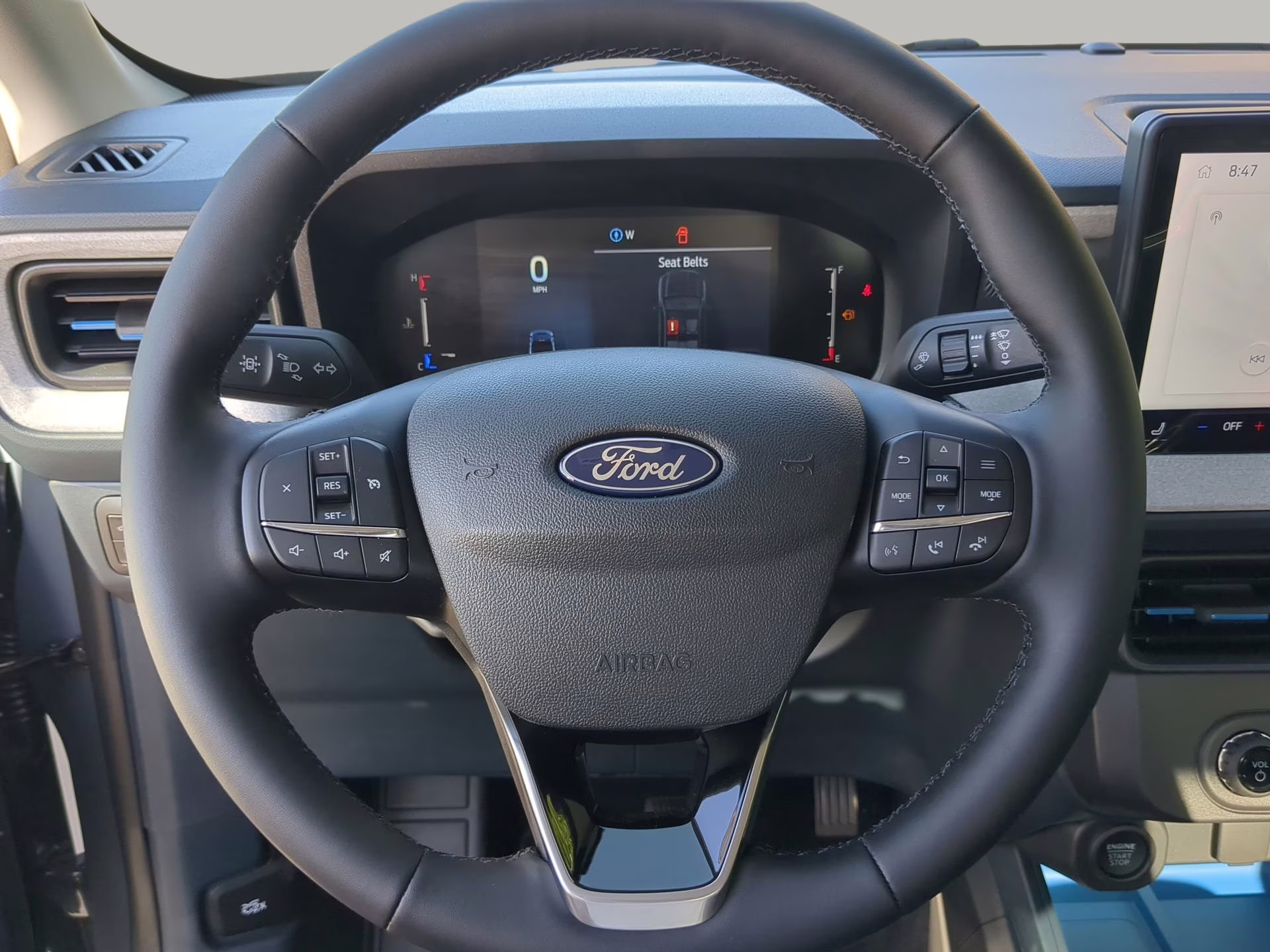 2026 Oxford White Ford Maverick XLT Crew Cab Pickup FWD Truck