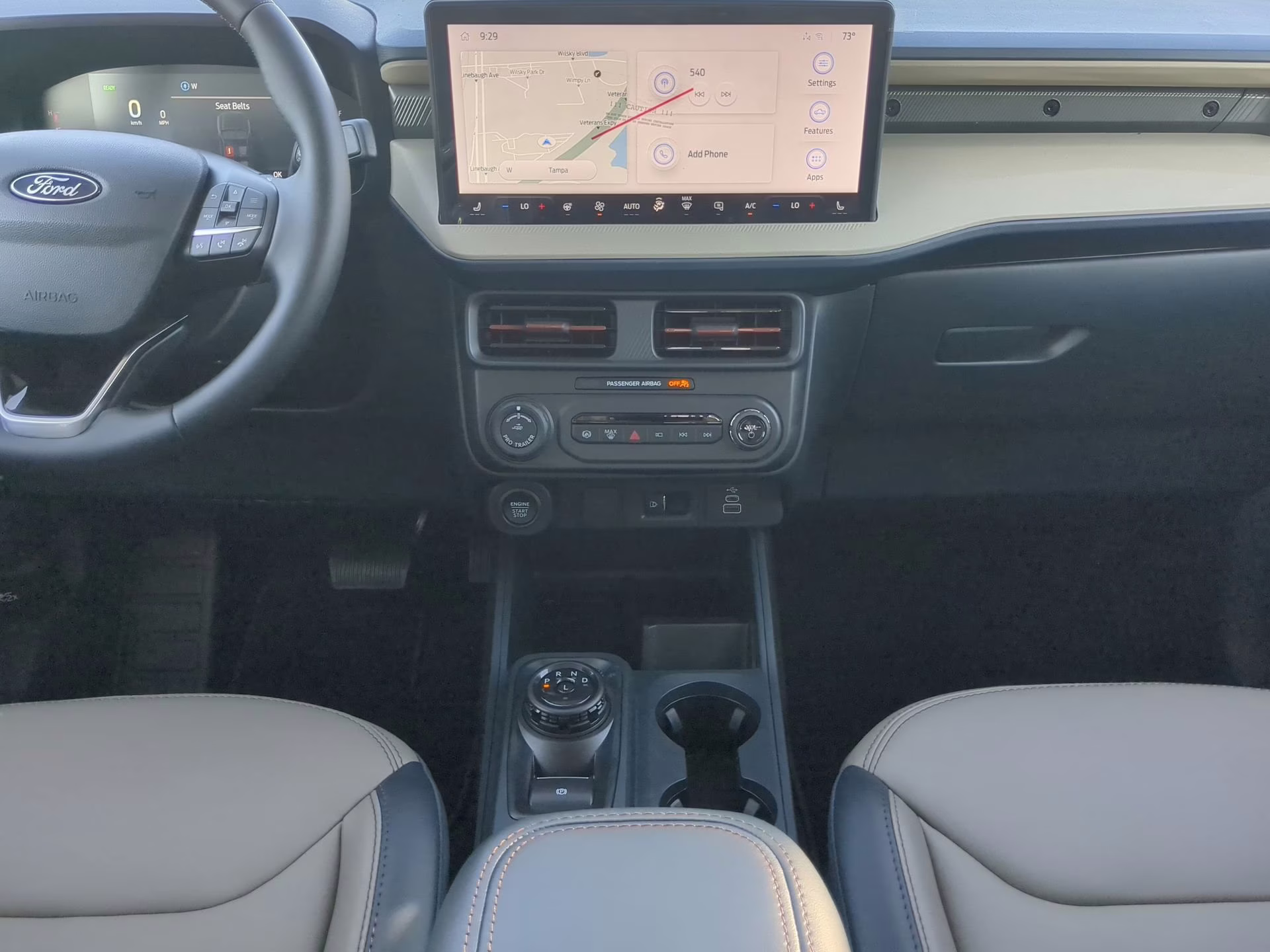 2026 Oxford White Ford Maverick LARIAT Crew Cab Pickup AWD Truck