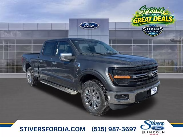 2026 Gray Metallic Ford F-150 XLT 4X4 Truck