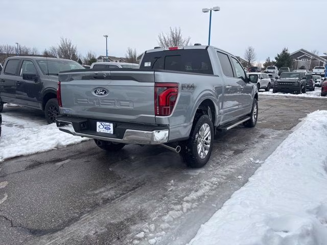 2026 Silver Metallic Ford F-150 Lariat 4X4 Truck