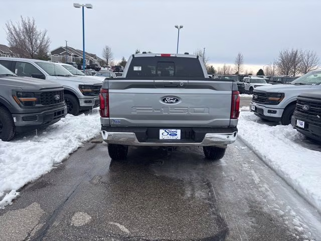 2026 Silver Metallic Ford F-150 Lariat 4X4 Truck