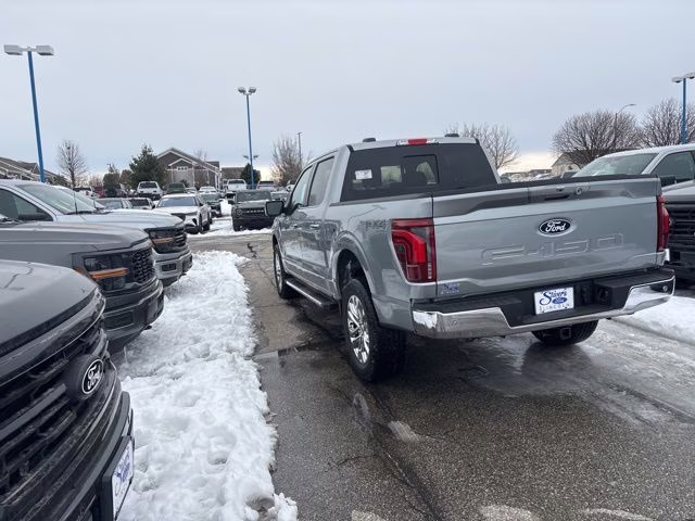 2026 Silver Metallic Ford F-150 Lariat 4X4 Truck