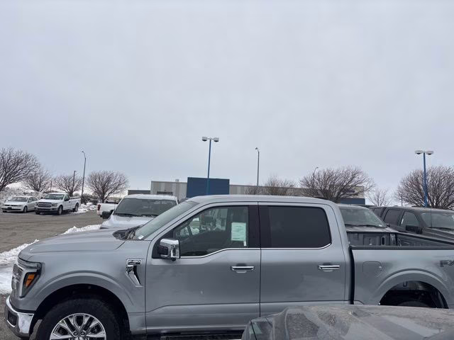 2026 Silver Metallic Ford F-150 Lariat 4X4 Truck