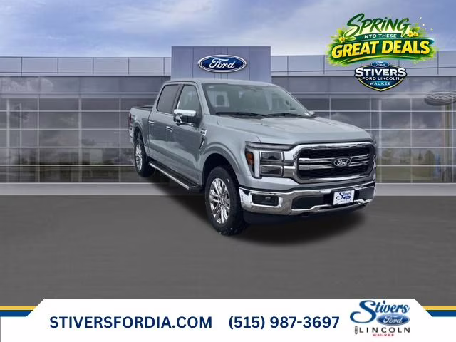 2026 Silver Metallic Ford F-150 Lariat 4X4 Truck