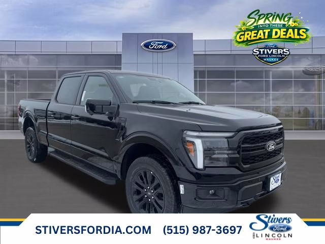 2026 Black Metallic Ford F-150 Lariat 4X4 Truck