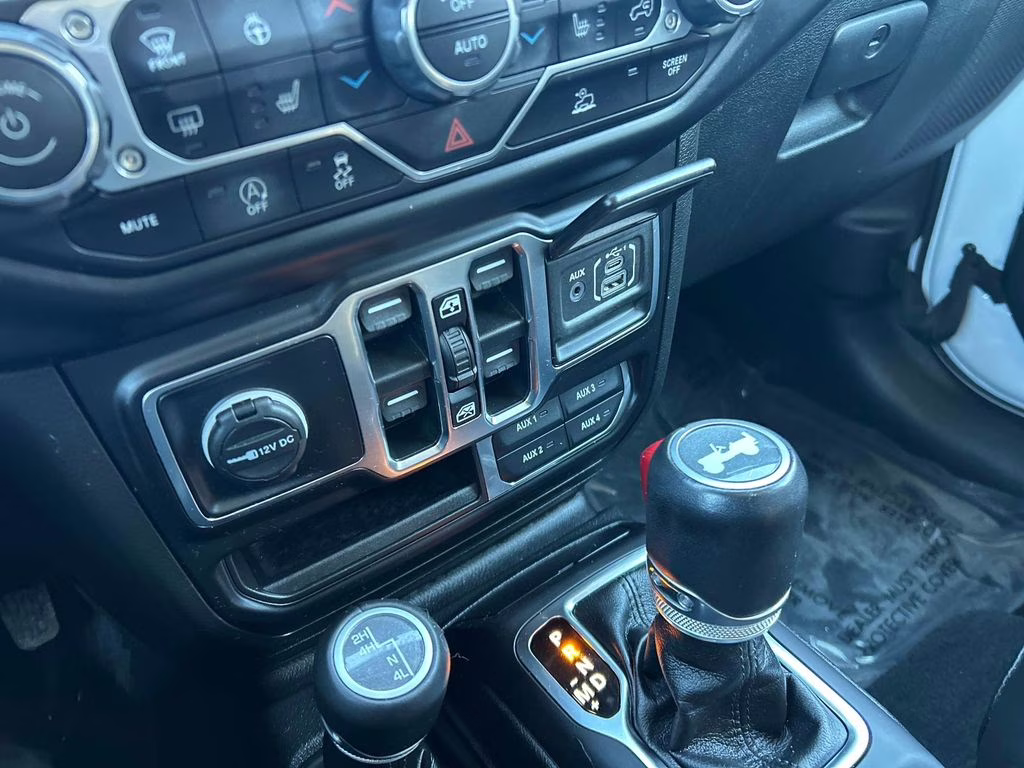 2021 Bright White Clearcoat Jeep Wrangler Unlimited Sahara Altitude 4X4 SUV