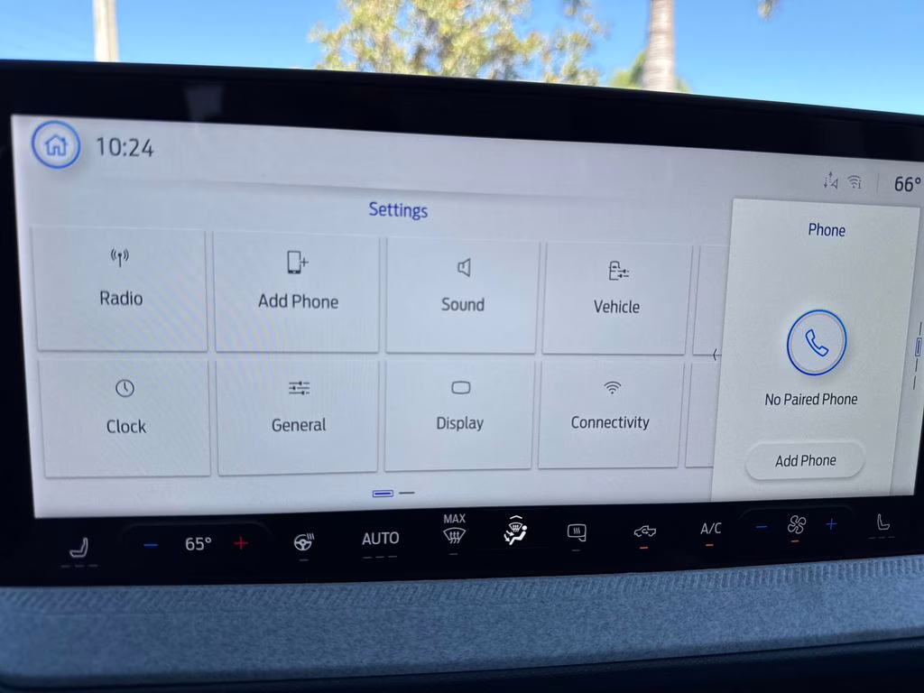 2026 Azure Gray Metallic Tri-Coat Ford Maverick XLT FWD Truck