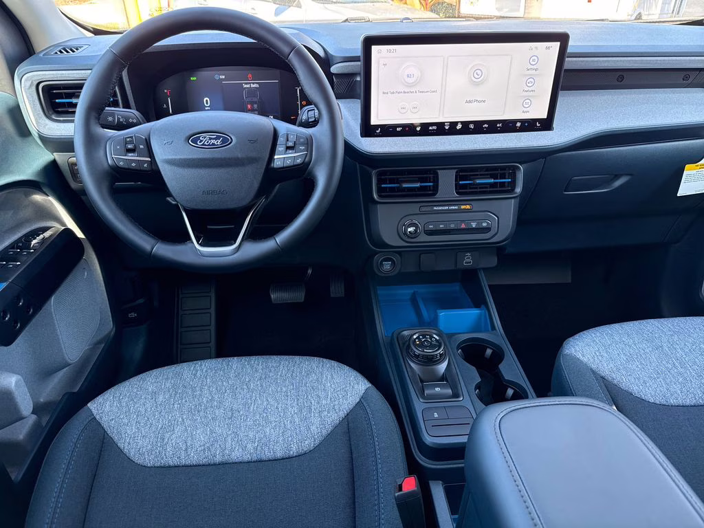 2026 Azure Gray Metallic Tri-Coat Ford Maverick XLT FWD Truck