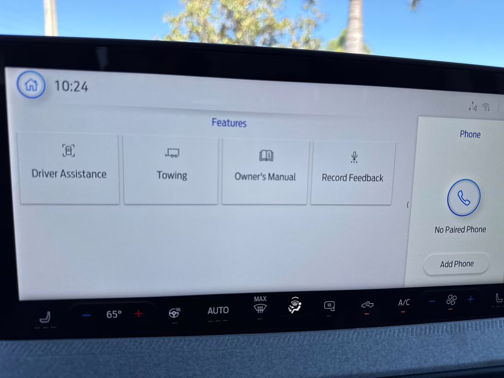 2026 Azure Gray Metallic Tri-Coat Ford Maverick XLT FWD Truck