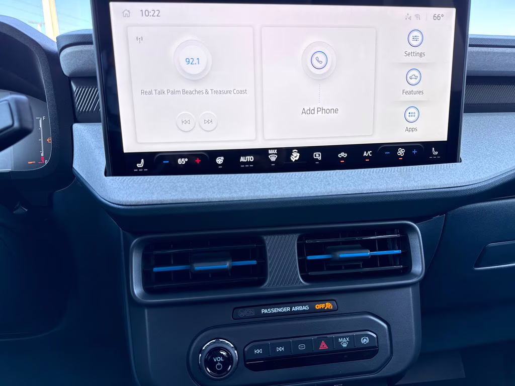 2026 Azure Gray Metallic Tri-Coat Ford Maverick XLT FWD Truck