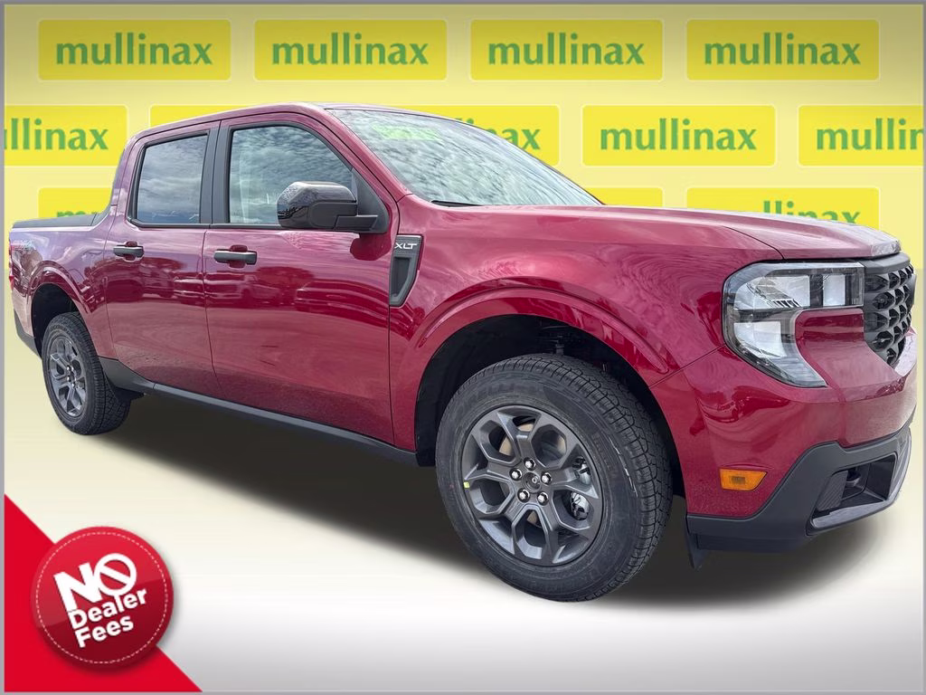 2026 Ruby Red Metallic Tinted Clearcoat Ford Maverick XLT AWD Truck