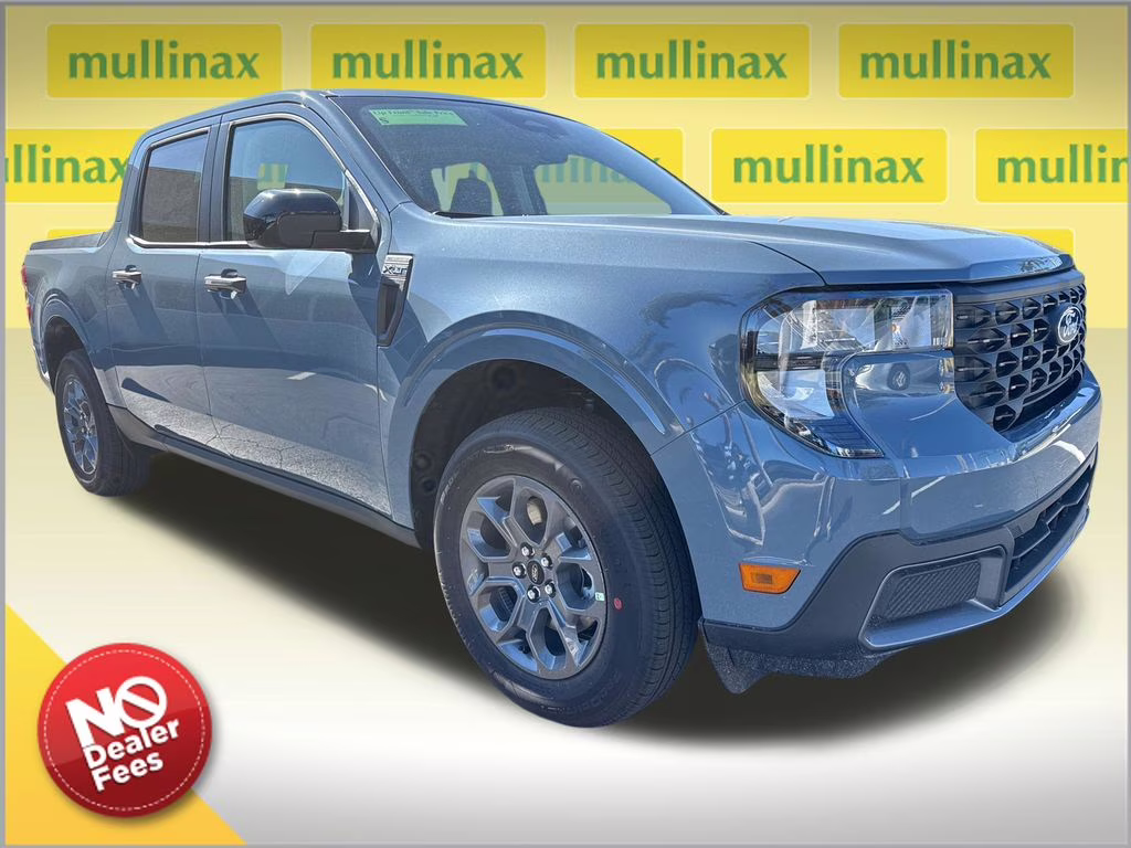 2026 Azure Gray Metallic Tri-Coat Ford Maverick XLT FWD Truck