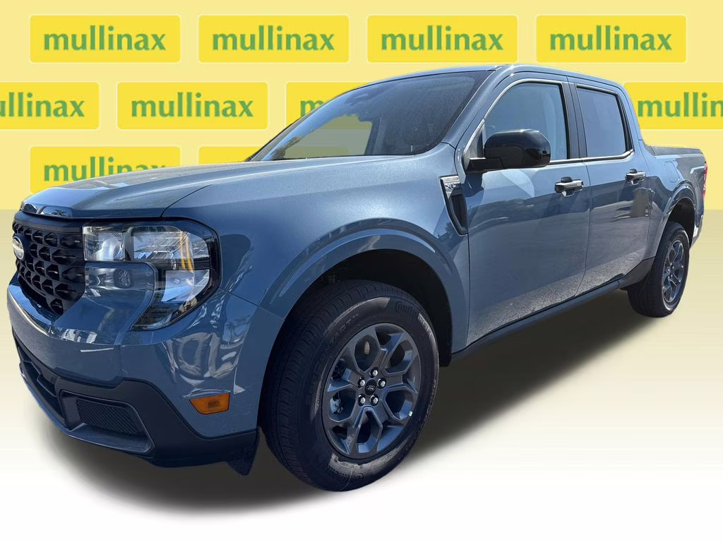 2026 Azure Gray Metallic Tri-Coat Ford Maverick XLT FWD Truck