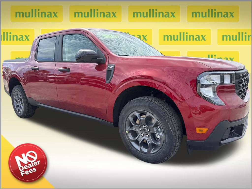 2026 Ruby Red Metallic Tinted Clearcoat Ford Maverick XLT AWD Truck
