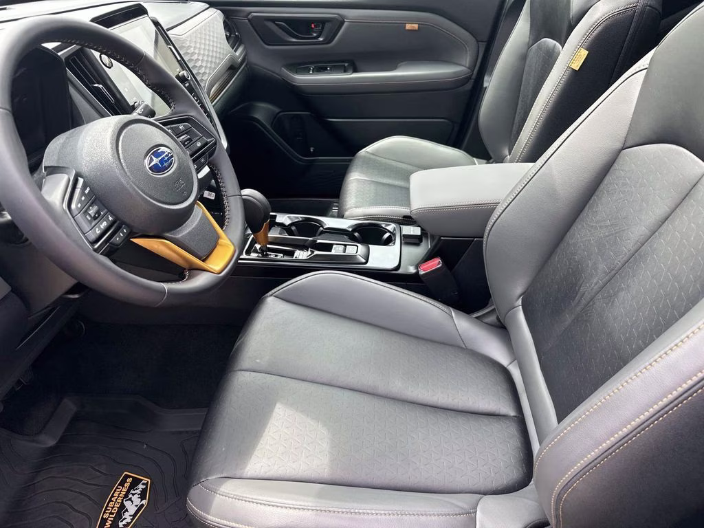 2026 Crystal Black Silica Subaru Forester Wilderness AWD SUV