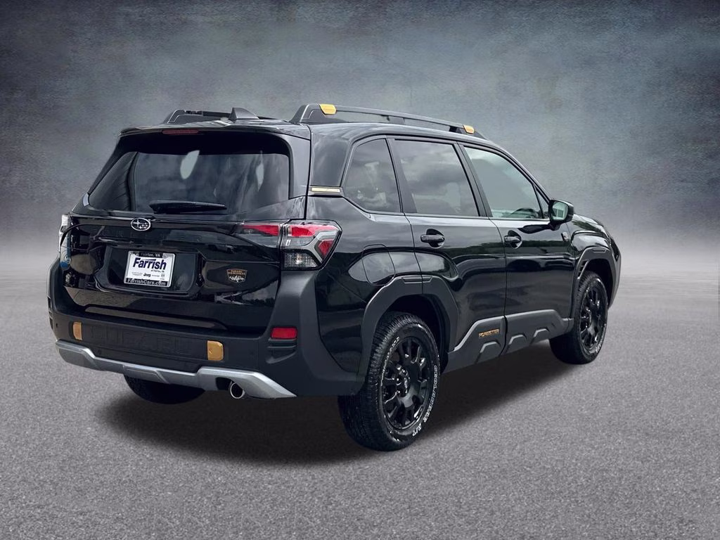 2026 Crystal Black Silica Subaru Forester Wilderness AWD SUV