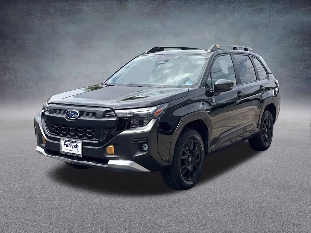 2026 Crystal Black Silica Subaru Forester Wilderness AWD SUV