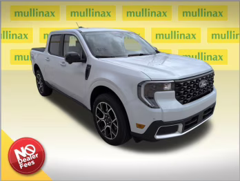 2026 White Metallic Ford Maverick Lariat AWD Truck