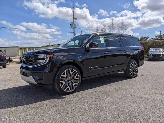 2026 Black Metallic Ford Expedition Max Platinum 4X4 SUV