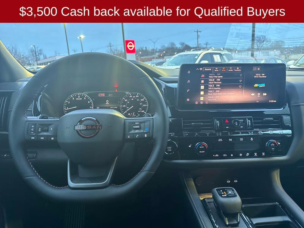 2026 Super Black Nissan Pathfinder Rock Creek 4X4 SUV