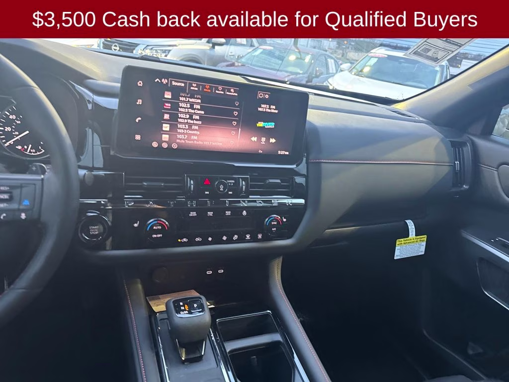 2026 Super Black Nissan Pathfinder Rock Creek 4X4 SUV