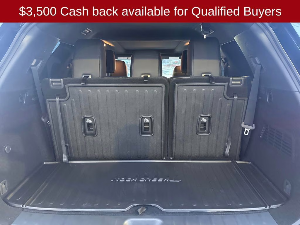 2026 Super Black Nissan Pathfinder Rock Creek 4X4 SUV