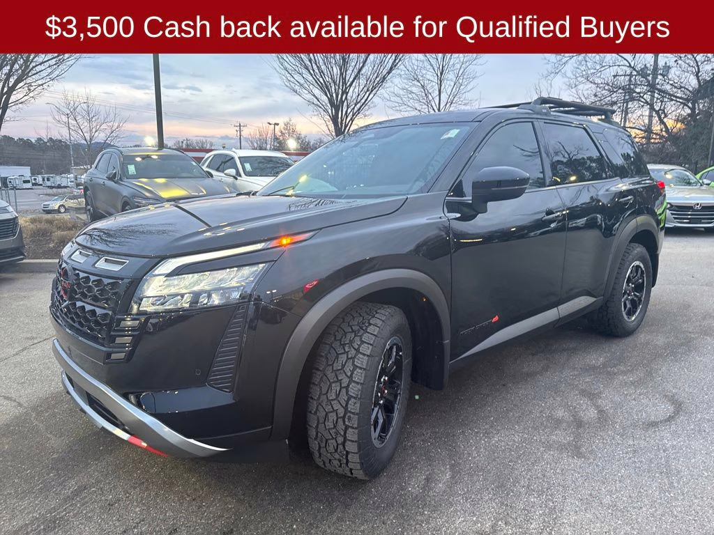 2026 Super Black Nissan Pathfinder Rock Creek 4X4 SUV