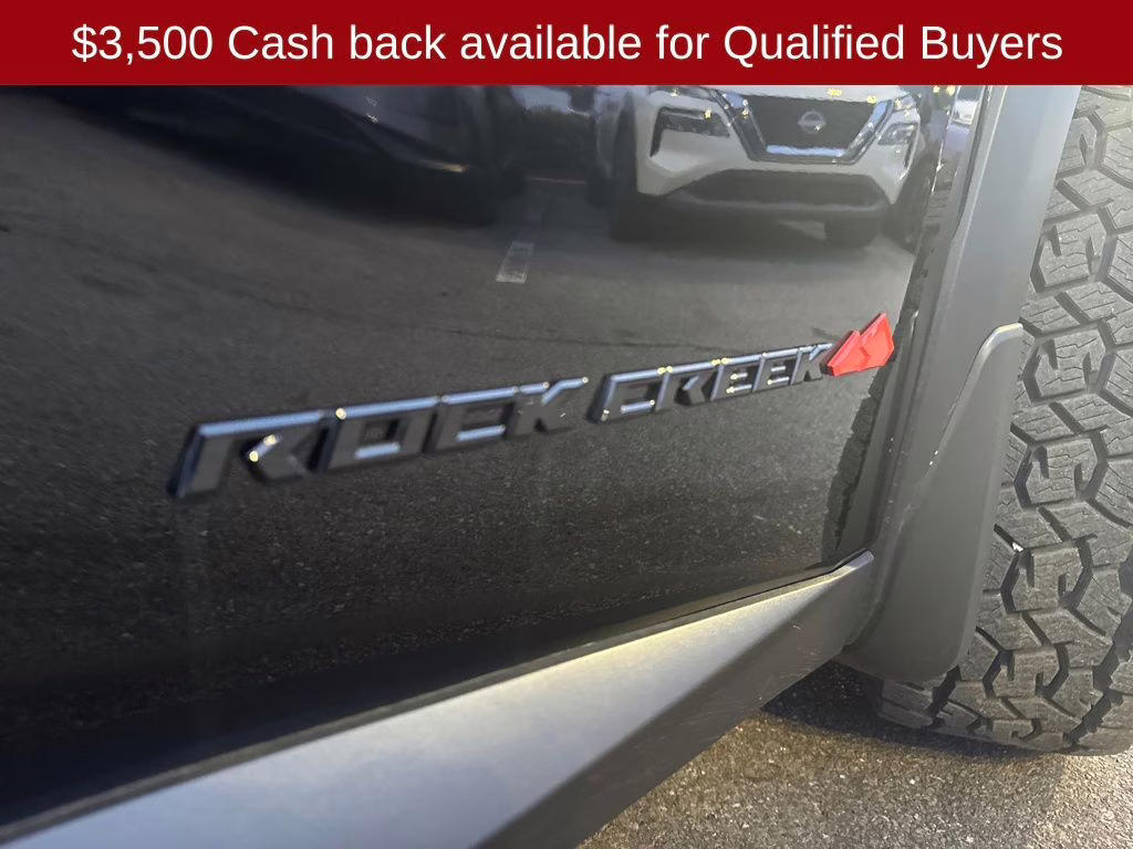 2026 Super Black Nissan Pathfinder Rock Creek 4X4 SUV