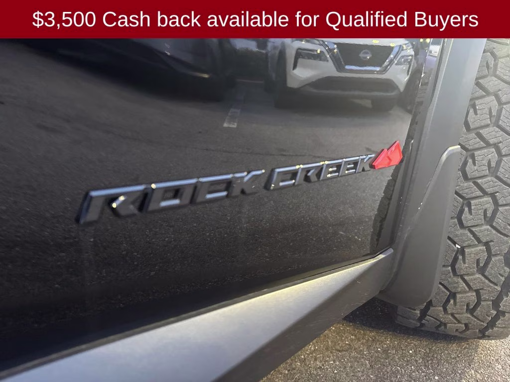 2026 Super Black Nissan Pathfinder Rock Creek 4X4 SUV