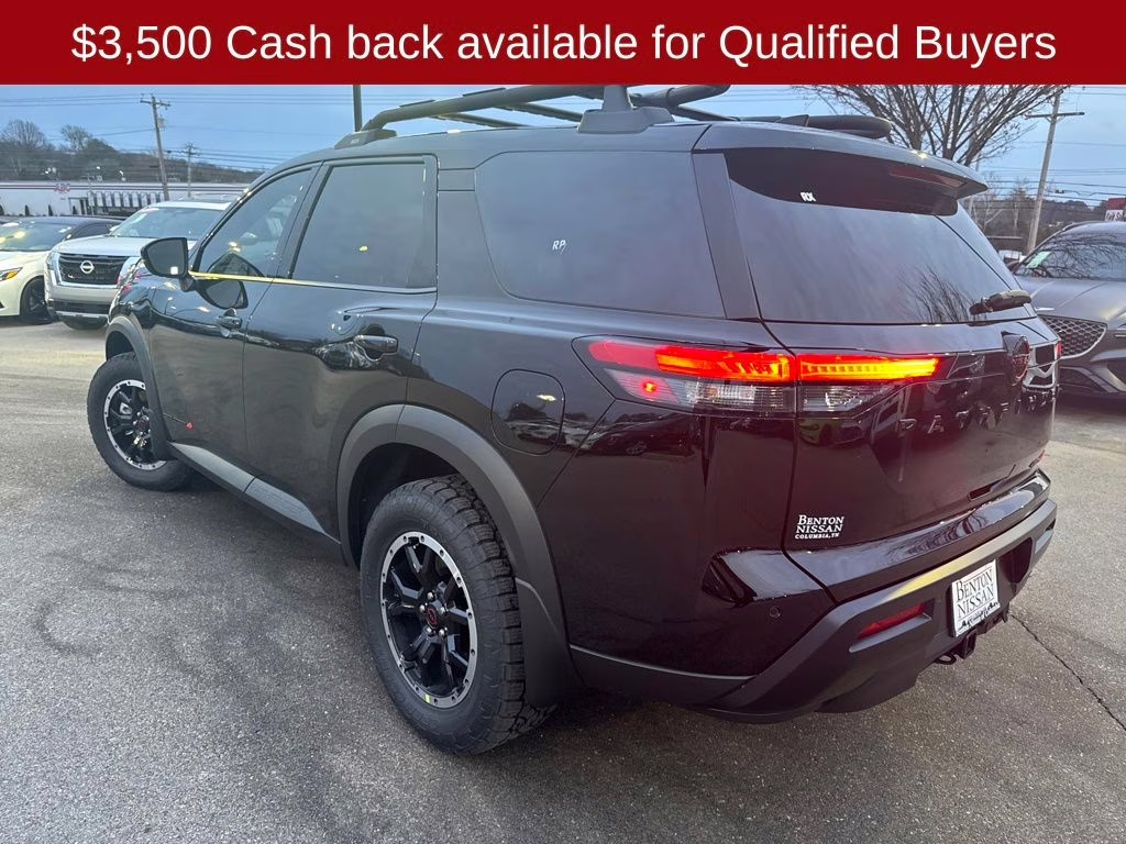 2026 Super Black Nissan Pathfinder Rock Creek 4X4 SUV