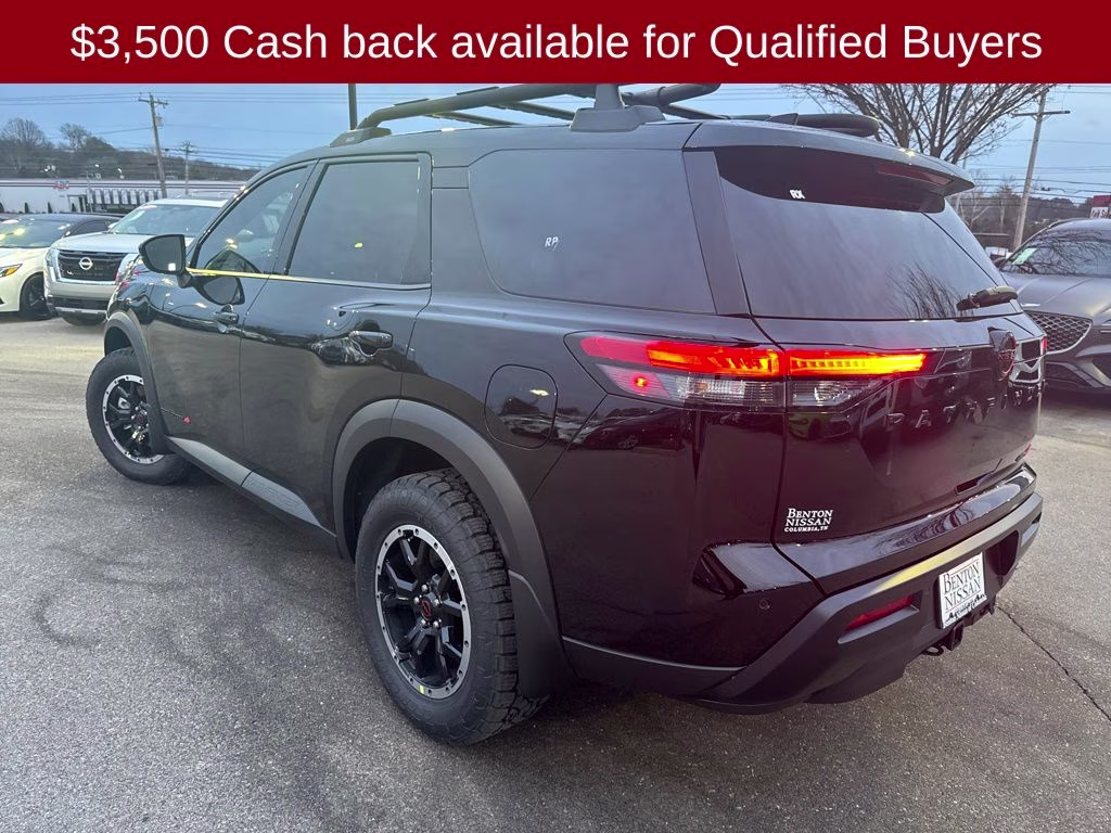 2026 Super Black Nissan Pathfinder Rock Creek 4X4 SUV
