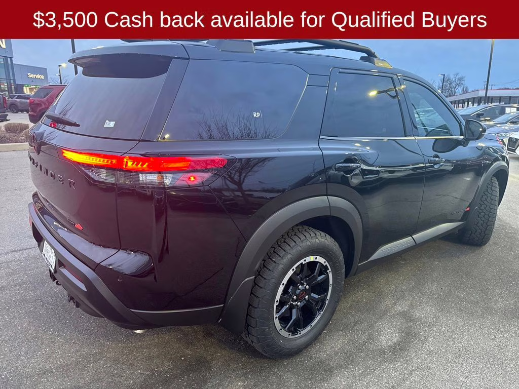 2026 Super Black Nissan Pathfinder Rock Creek 4X4 SUV