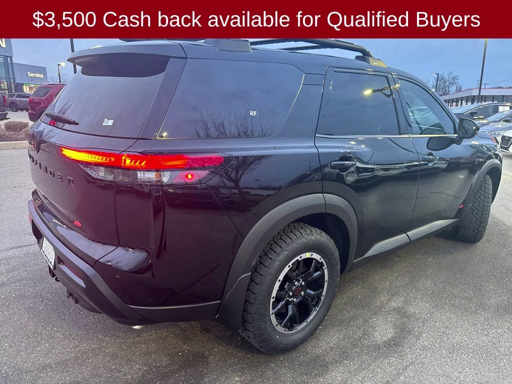 2026 Super Black Nissan Pathfinder Rock Creek 4X4 SUV