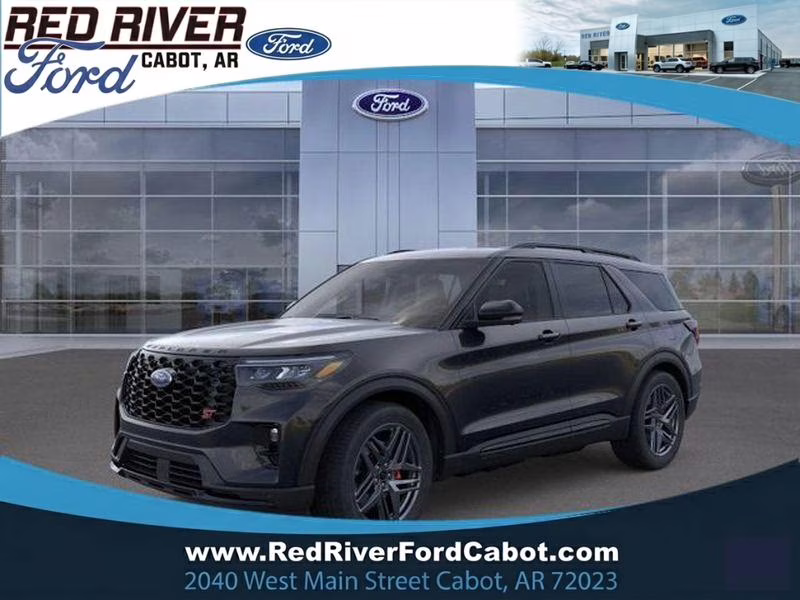 2026 Agate Black Metallic Ford Explorer ST RWD SUV