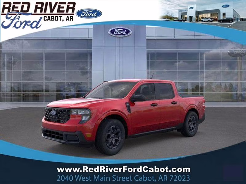 2026 Ruby Red Metallic Tinted Clearcoat Ford Maverick XLT AWD Truck