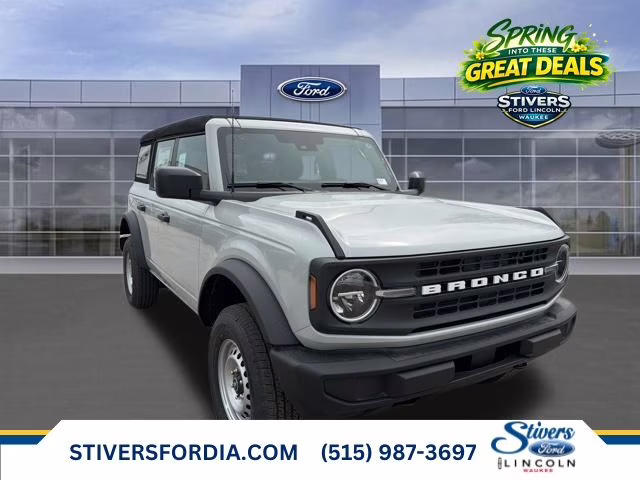 2026 Avalanche Gray Ford Bronco Base 4X4 SUV