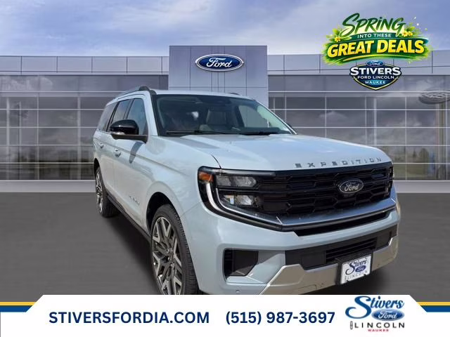 2026 Glacier Gray Metallic Tri-Coat Ford Expedition Platinum 4X4 SUV