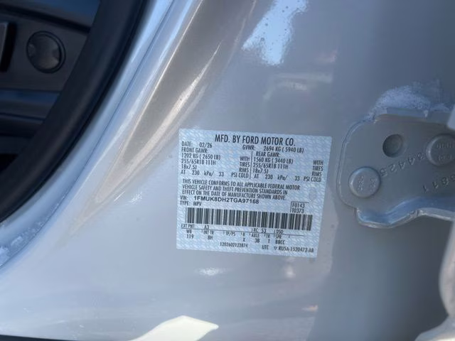 2026 Space White Metallic Ford Explorer Active 4X4 SUV