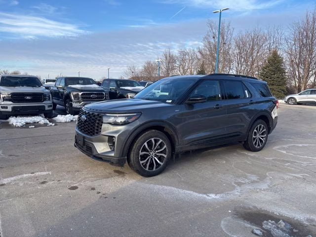 2026 Carbonized Gray Metallic Ford Explorer ST-Line 4X4 SUV