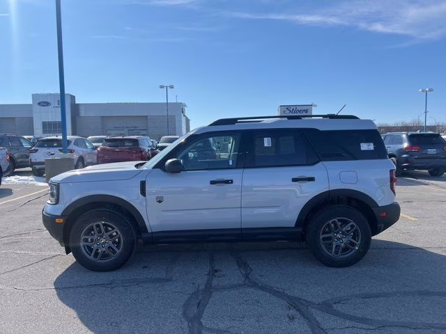 2026 Space White Metallic Ford Bronco Sport Big Bend 4X4 SUV