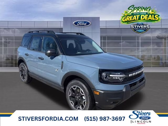 2026 Gray Ford Bronco Sport Outer Banks 4X4 SUV